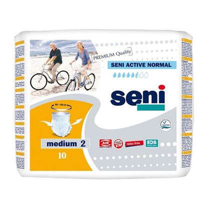 Picture of Seni Active Normal Elastic Disposable Underwear Diaper M