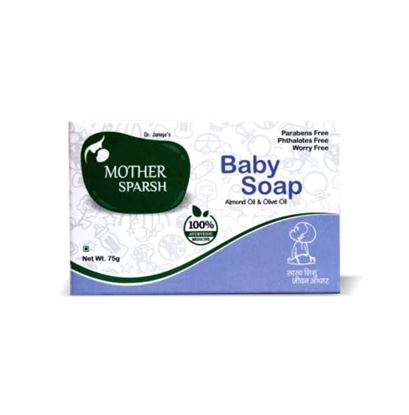 Picture of Mother Sparsh Baby Soap Almond Oil & Olive Oil