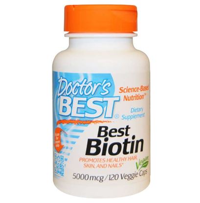 Picture of Doctor's Best Biotin 5000mcg Veggie Caps