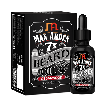 Picture of Man Arden 7X Beard Oil Cedarwood