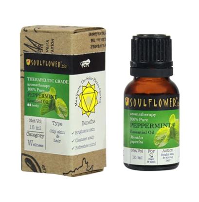 Picture of Soulflower Peppermint Essential Oil