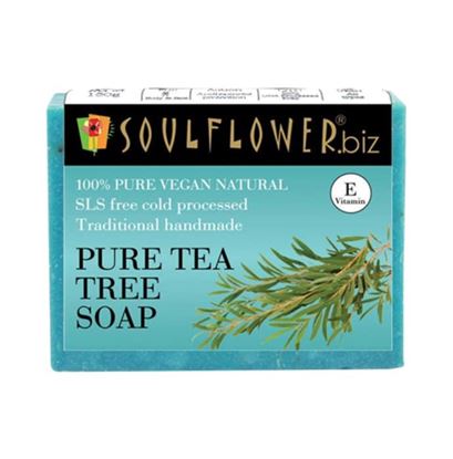Picture of Soulflower Pure Tea Tree Soap