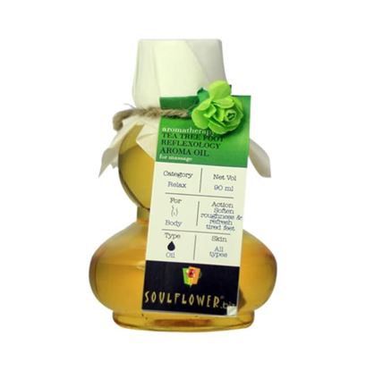 Picture of Soulflower Tea Tree Foot Reflexology Aroma Massage Oil