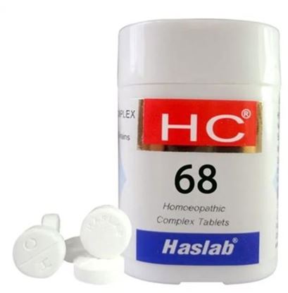 Picture of Haslab HC 68 Calcarea Flour Complex Tablet