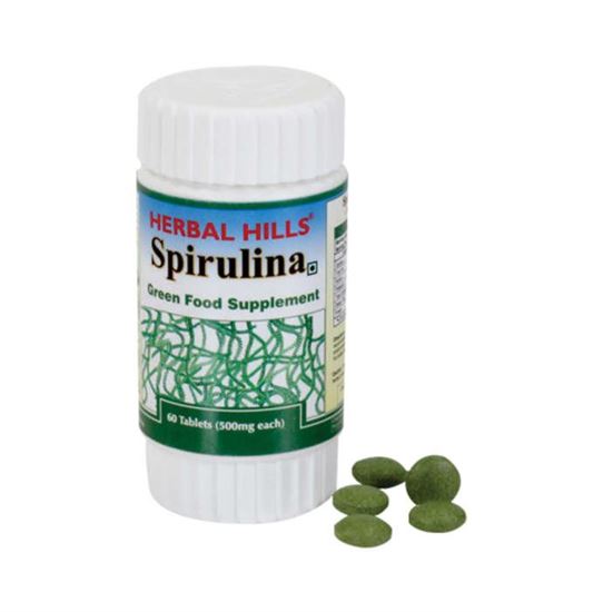 Picture of Herbal Hills Spirulina Capsule