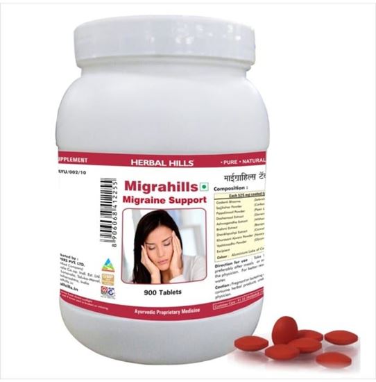 Picture of Herbal Hills Value Pack of Migrahills Tablet