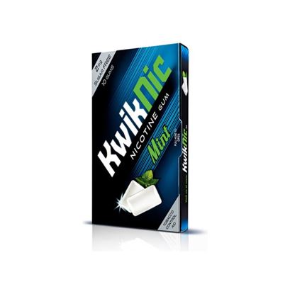 Picture of KwikNic 2mg Chewing Gums Mint Pack of 5