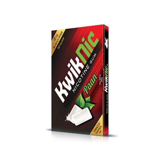 Picture of KwikNic 2mg Chewing Gums Paan Pack of 5