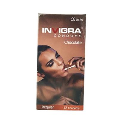 Picture of Invigra Regular Condom Chocolate