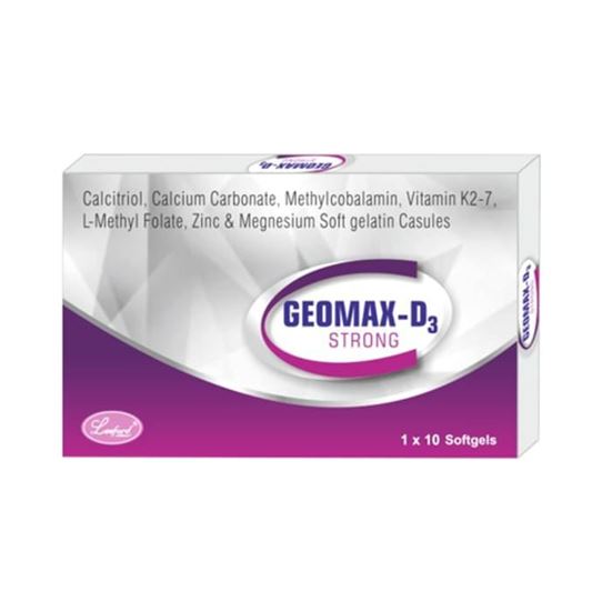 Picture of Geomax D3 Strong Softgels