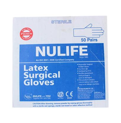 Picture of Nulife Sterile Powder Free Surgical Gloves 6.5