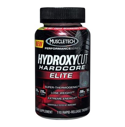 Picture of Muscletech Hydroxycut Hardcore Elite Performance Series Capsule Unflavoured