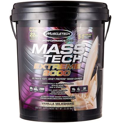 Picture of Muscletech Mass Tech Extreme 2000 Vanilla Milkshake