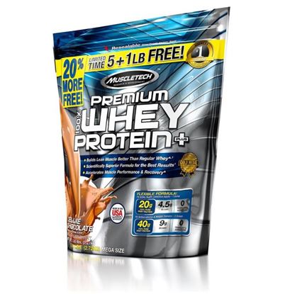 Picture of Muscletech Premium 100% Whey Protein Powder Deluxe Chocolate