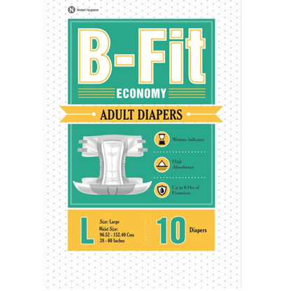 Picture of B-Fit Economy Adult Diaper L