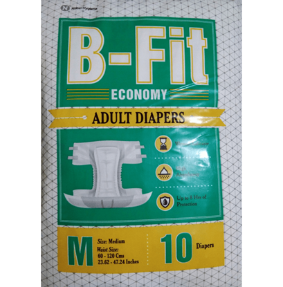 Picture of B-Fit Economy Adult Diaper M