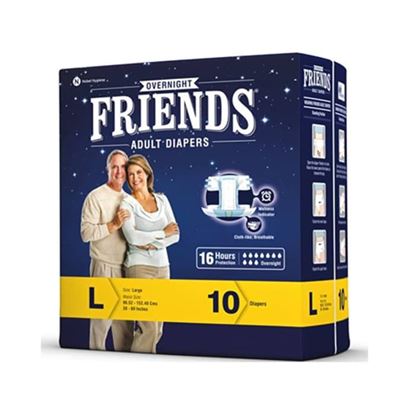 Picture of Friends Overnight Adult Diaper L