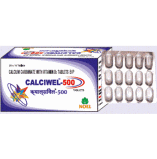 Picture of Calciwel -500 Tablet