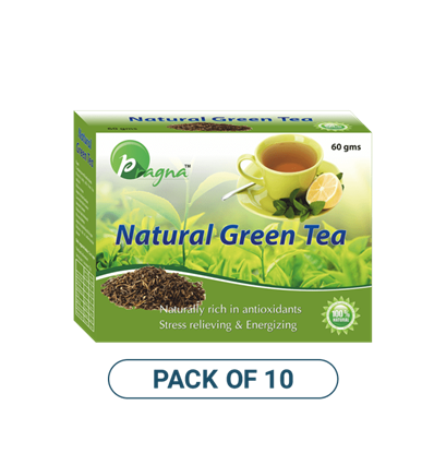 Picture of Pragna Natural Green Tea Pack of 10