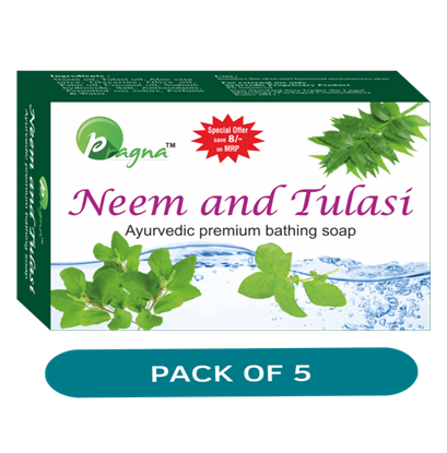 Picture of Pragna Neem & Tulasi Soap Pack of 5