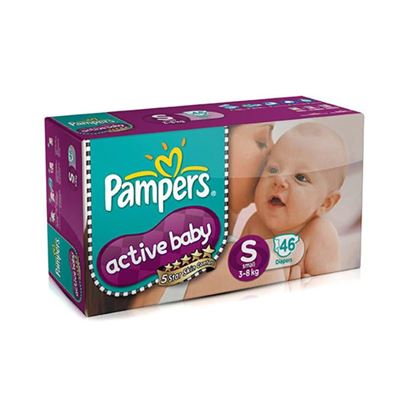 Picture of Pampers Active Baby Diaper S