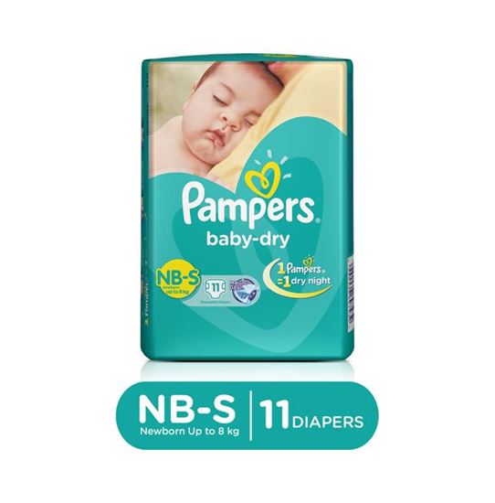 Picture of Pampers Baby Dry New Born to Small Diaper NB-S