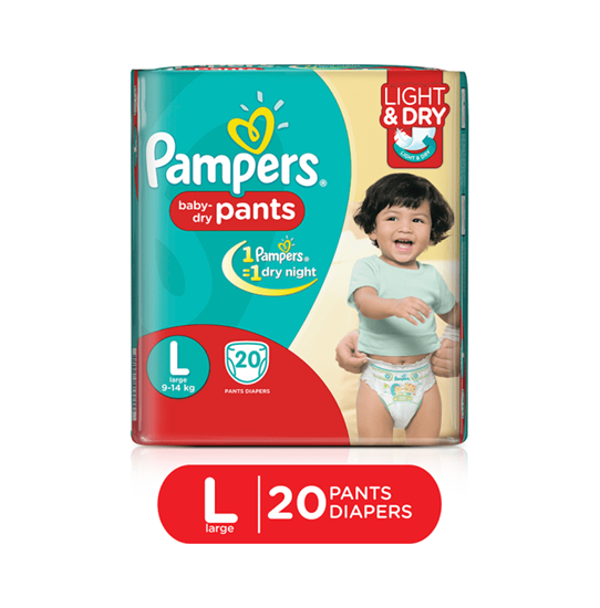 Picture of Pampers Baby Dry Pants Diaper L