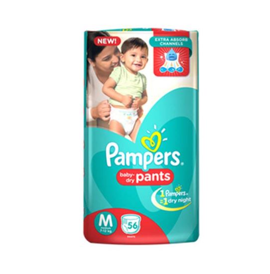 Picture of Pampers Baby Dry Pants Diaper M