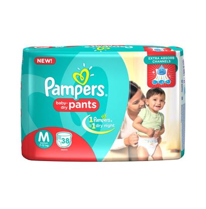 Picture of Pampers Baby Dry Pants Diaper M