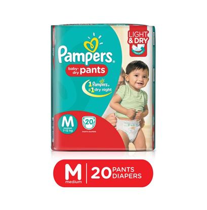 Picture of Pampers Baby Dry Pants Diaper M