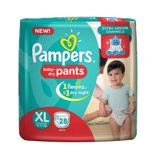 Picture of Pampers Baby Dry Pants Diaper XL