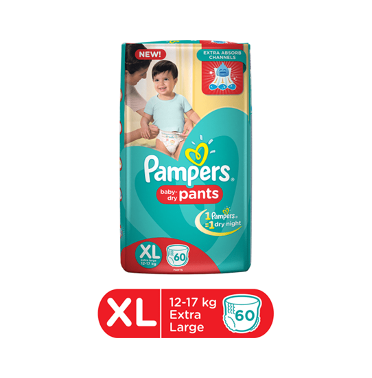 Picture of Pampers Baby Dry Pants Diaper XL