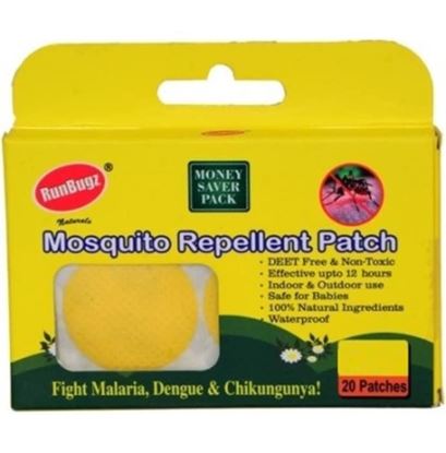 Picture of Runbugz Mosquito Repellent Patch Yellow
