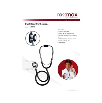 Picture of Rossmax EB200 Dual Head Stethoscope
