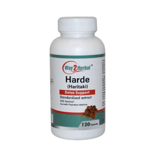 Picture of Way2Herbal Harde (Haritaki) Capsule