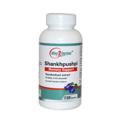 Picture of Way2Herbal Shankhpushpi Capsule