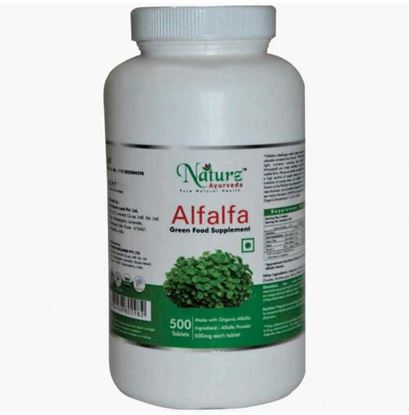 Picture of Naturz Ayurveda Alfalfa Tablet