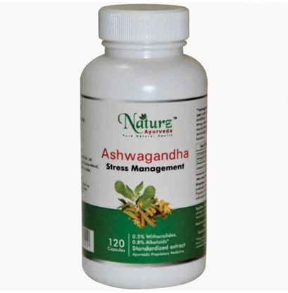 Picture of Naturz Ayurveda Ashwagandha 350mg Capsule