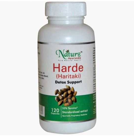 Picture of Naturz Ayurveda Harde (Haritaki) 300mg Capsule