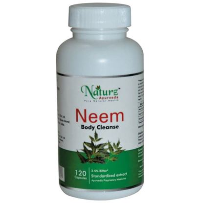 Picture of Naturz Ayurveda Neem 350mg Capsule