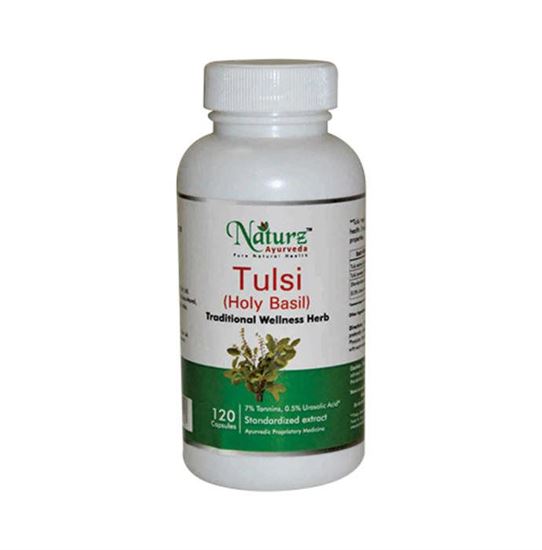 Picture of Naturz Ayurveda Tulsi 400mg Capsule