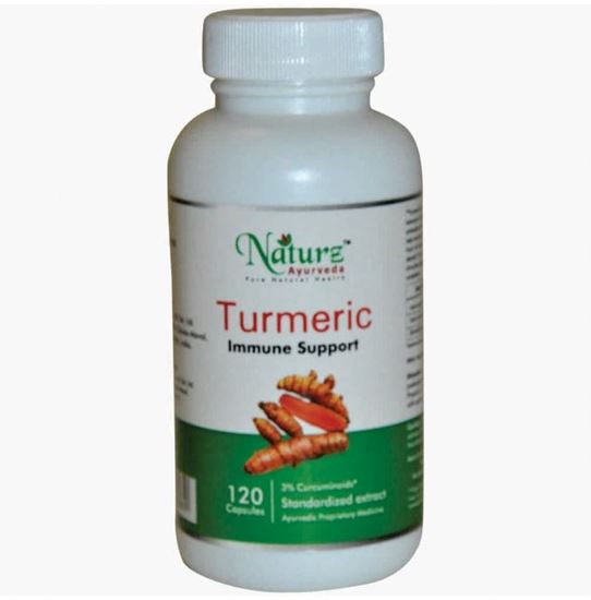 Picture of Naturz Ayurveda Turmeric 300mg Capsule