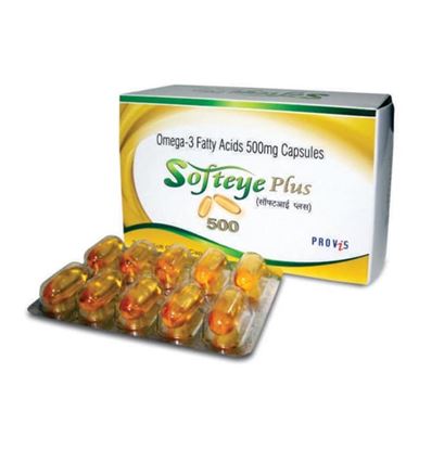 Picture of Softeye Plus 500 mg Capsule