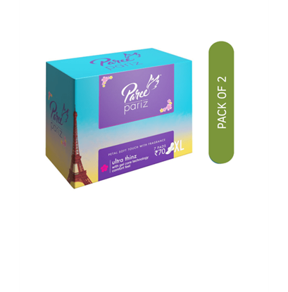 Picture of Paree Pariz Ultra Thinz Sanitary Pads XL Pack of 2