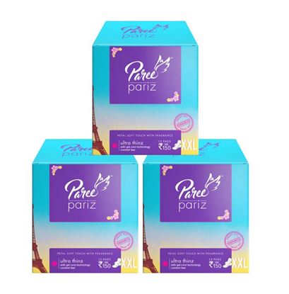 Picture of Paree Pariz Ultra Thinz Sanitary Pads XXL Pack of 3