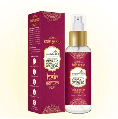 Picture of Simply Herbal Hair Grow Serum Enriched with Morrocan Argan Oil