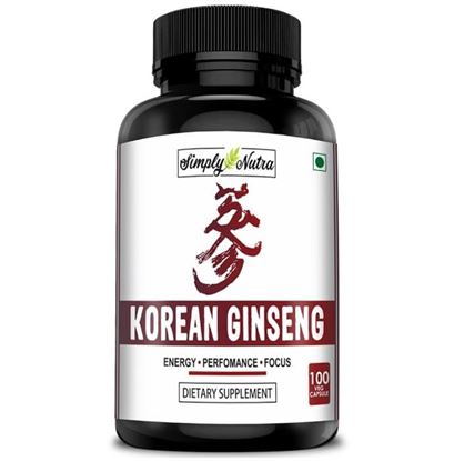 Picture of Simply Nutra Korean Ginseng Veg Capsule