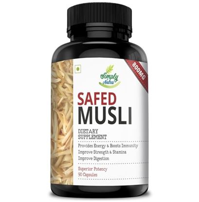 Picture of Simply Nutra Safed Musli Capsule