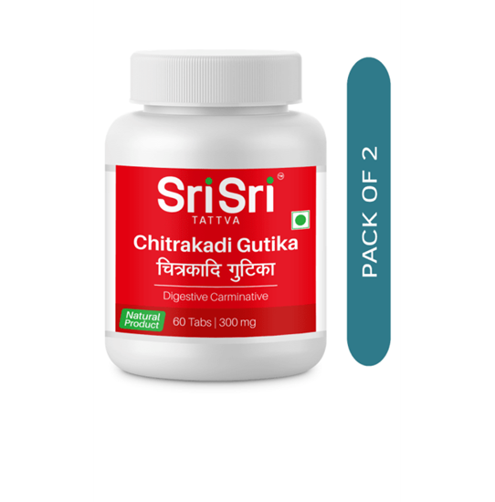 Picture of Sri Sri Tattva Chitrakadi Gutika 250mg Pack of 2