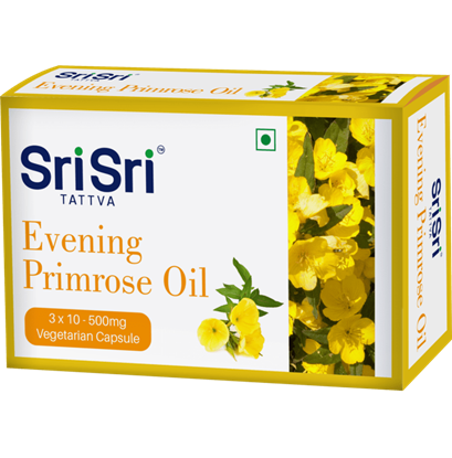 Picture of Sri Sri Tattva Evening Primrose Oil 500mg Veg Capsule